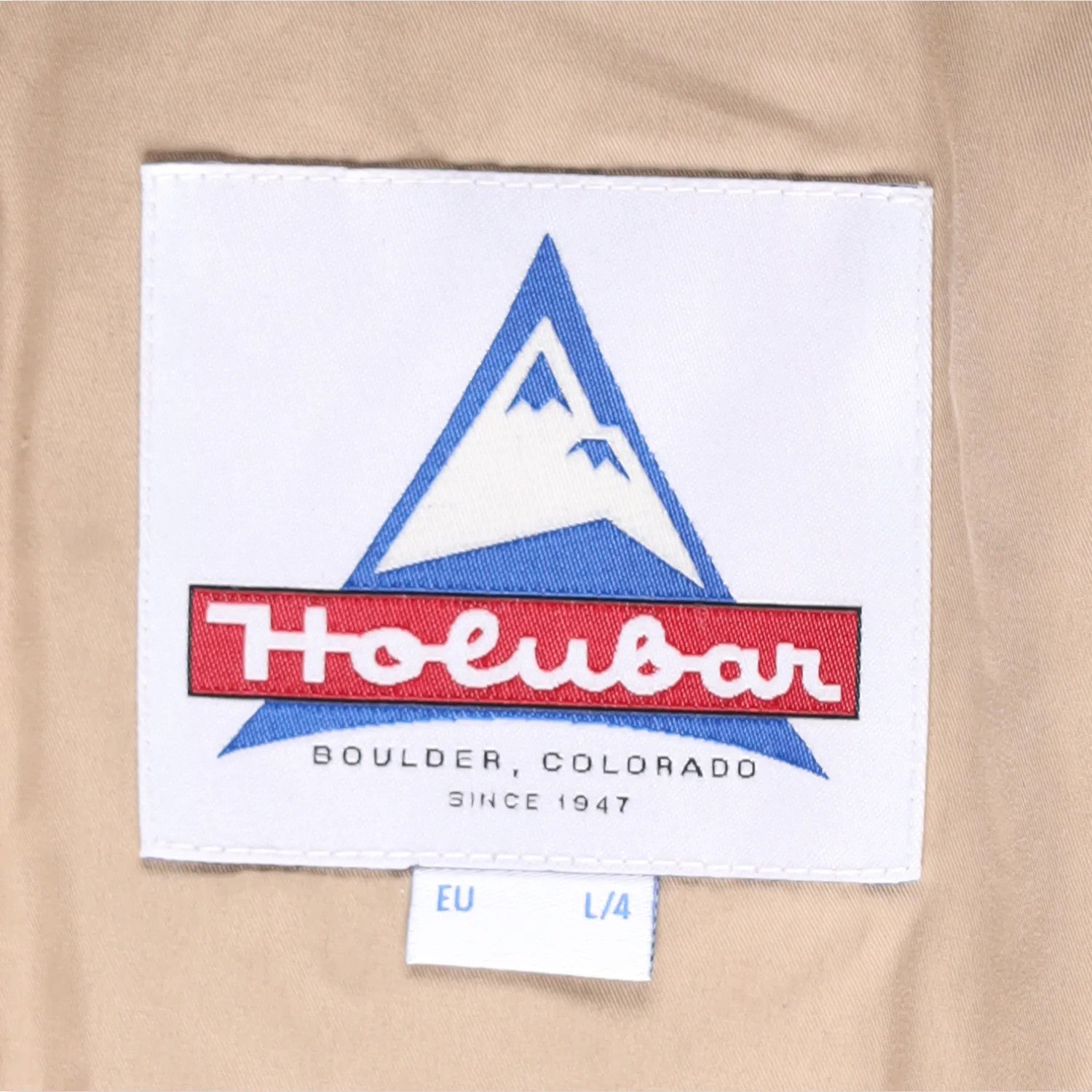 HOLUBAR Mens Parka Coat Cotton Nylon Polyester Blend Mid Length Beige L-4 RRP500 — View 11