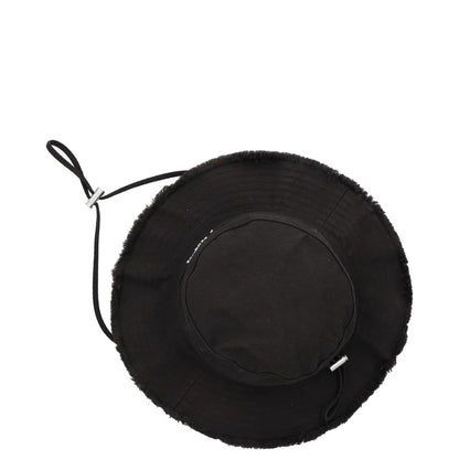 JACQUEMUS Unisex Jacqu Le Bob Artichaut Hat Black Logo Strap Size L RRP 125 — View 7