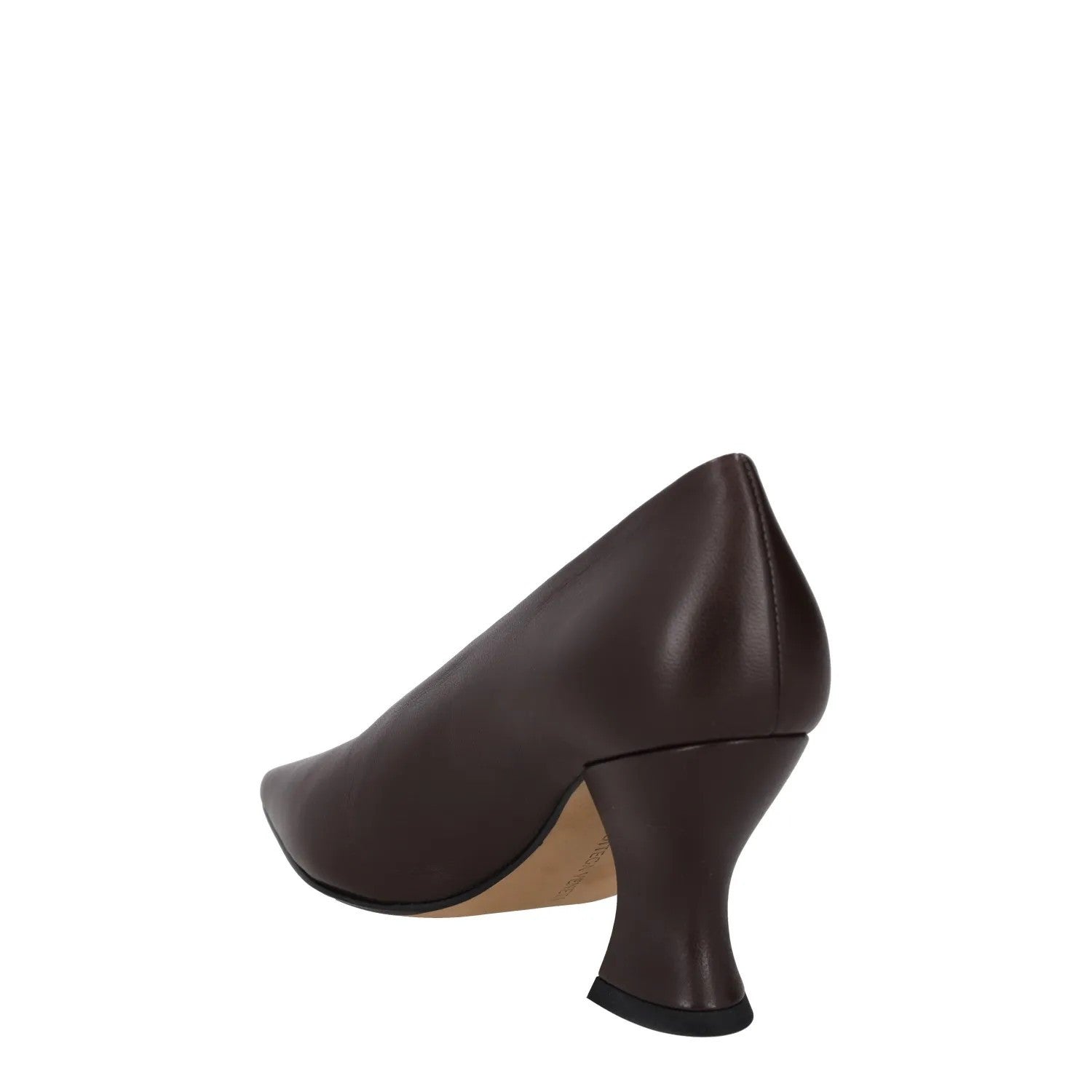 BOTTEGA VENETA Womens Mid Heel Comfort Slip On  Brown Leather Formal UK 4 RRP620 — View 5