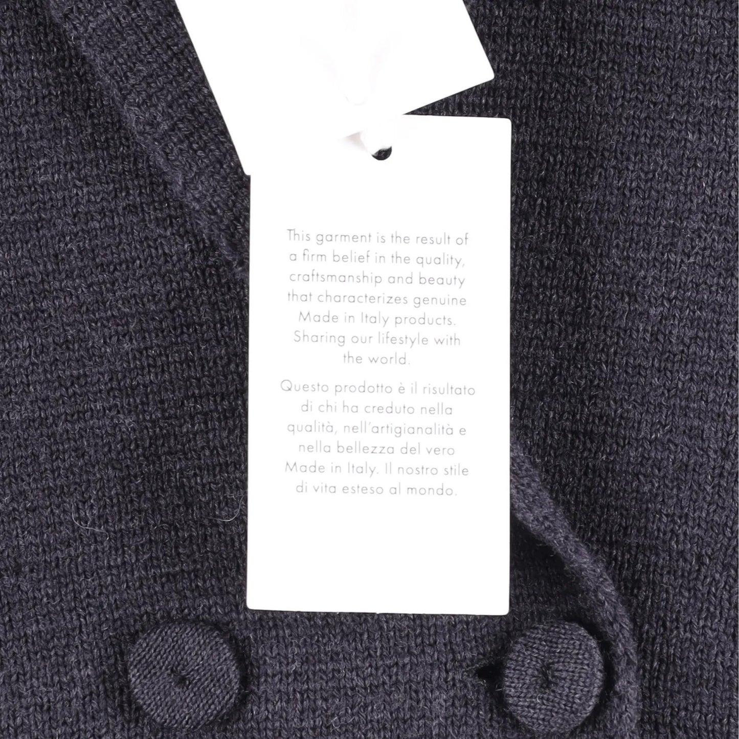 FABIANA FILIPPI Womens Blazer Wool Grey Double Breasted Pockets Size 8 RRP 600 — View 6