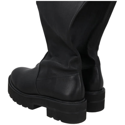 STUART WEITZMAN Womens Lowland Ul. Over the Knee Boots Black UK 8 RRP 950 — View 3