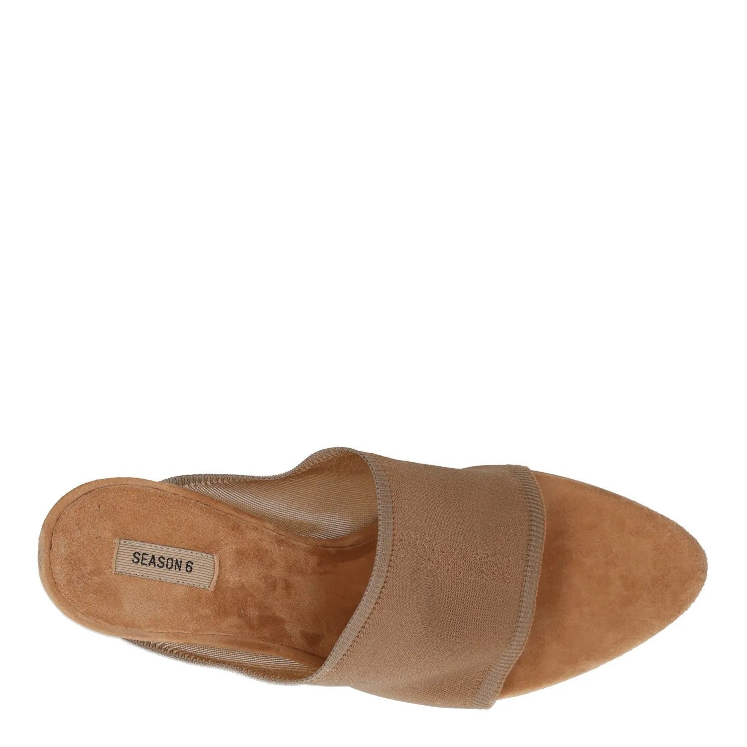 YEEZY SEASON 6 Slip On Stiletto Mules Brown Synthetic Open Toe UK 6 RRP 560 — View 7