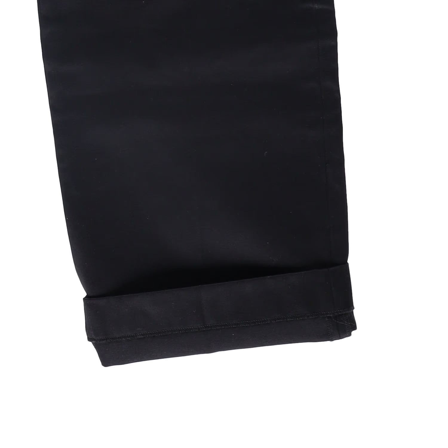 AARON ESH Mens Perfect Trouser Slash Pockets Flat Front Black 32 RRP 1131.2 — View 10