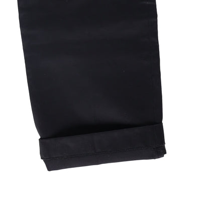 AARON ESH Mens Perfect Trouser Slash Pockets Flat Front Black 32 RRP 1131.2 — View 10