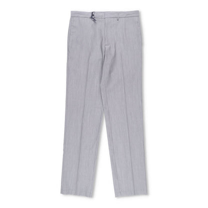 PRADA Mens Mohair Seta Suit Tailored Trousers Grey Dress Pants Size 46 RRP 1532