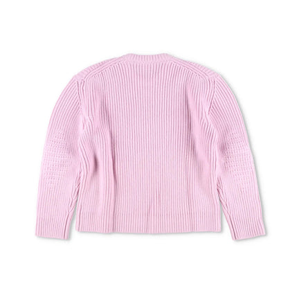 BOTTEGA VENETA Men Sweater Wool+Cashmere English Rib Knit Pink Jumper XL RRP1550 — View 5