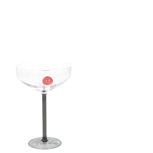 MAISON BALZAC Manhattan Cocktail Glass Glassware Multicoloured One Size RRP 62 — View 2