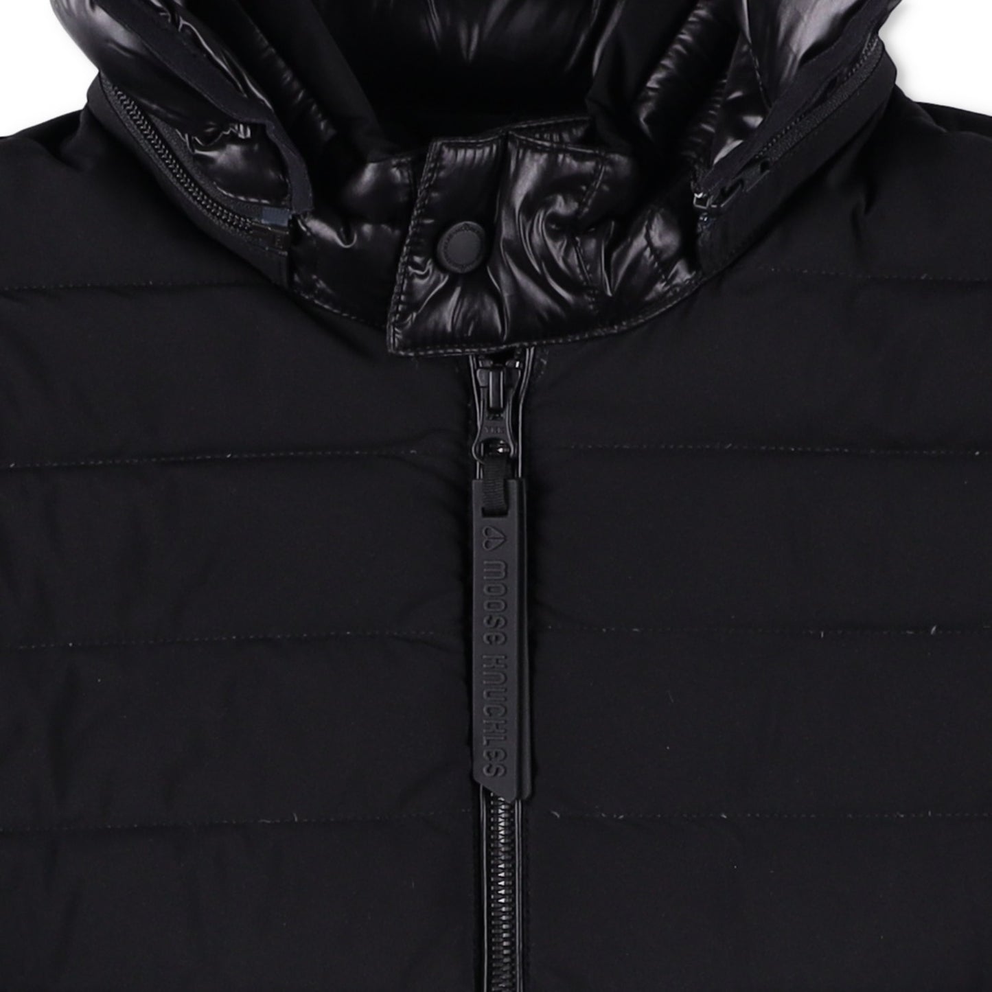 MOOSE KNUCKLES Mens Black Puffer Jacket Size Small Nylon RRP800 — View 9