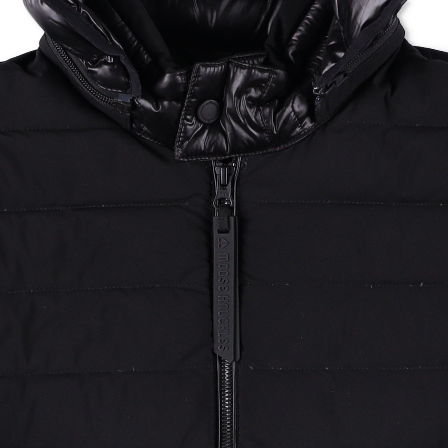 MOOSE KNUCKLES Mens Black Puffer Jacket Size Small Nylon RRP800 — View 9