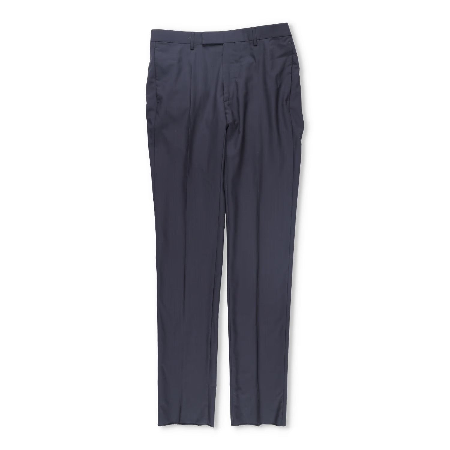 DIOR Mens Dress Pants Virgin Wool Cupro Blend Pleated Black Size 48 R RRP 400