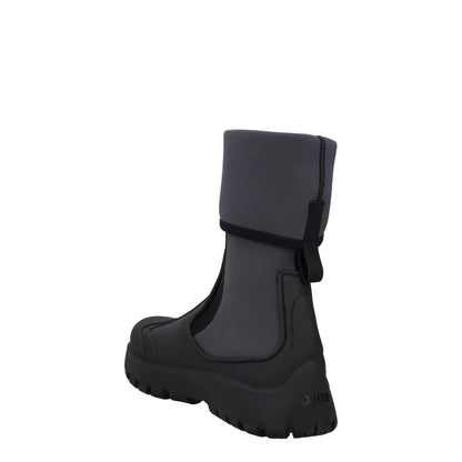 DIOR HOMME Mens Garden Rain Boots Black Synthetic Waterproof UK 12 RRP 855 — View 5