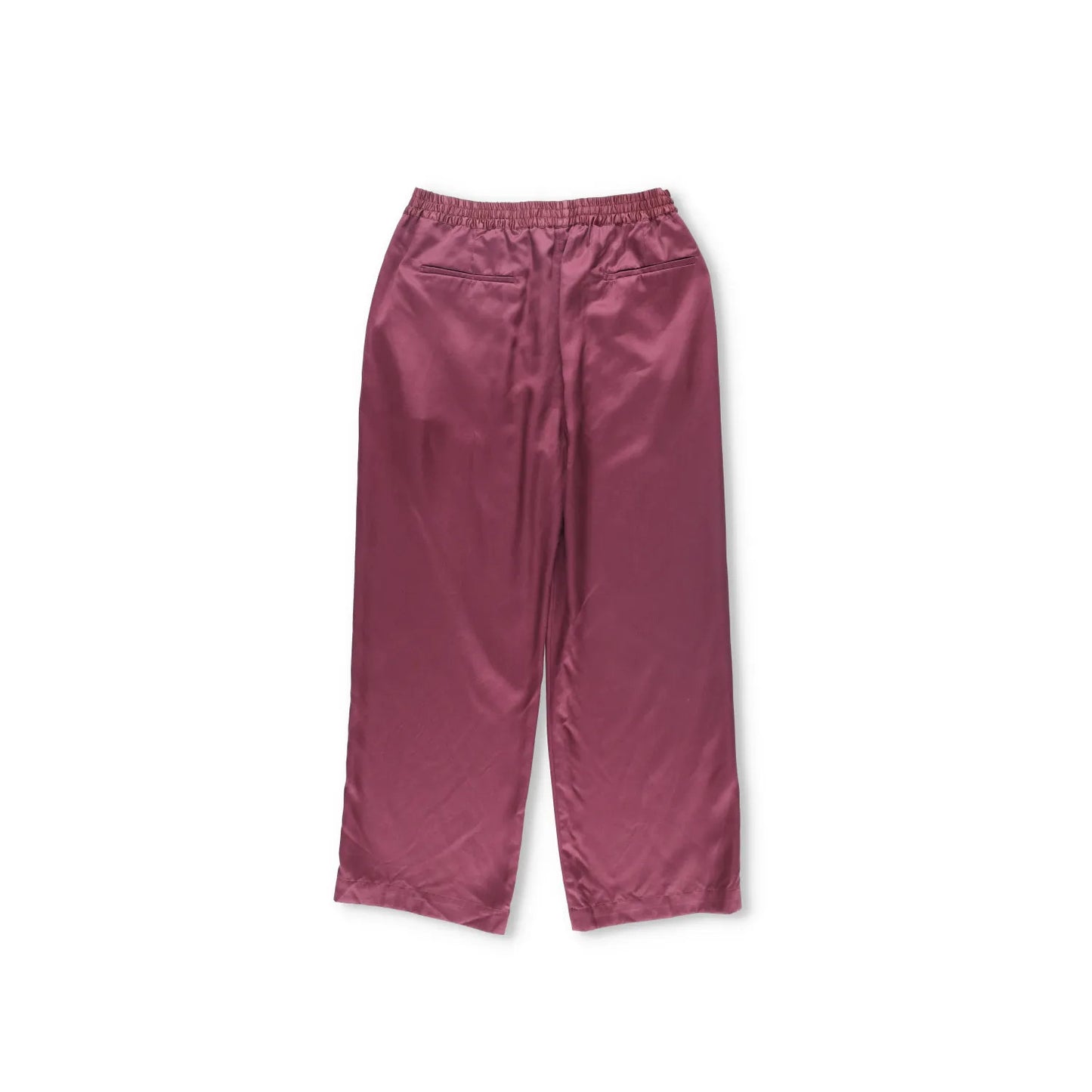 CDLP Mens Joggers Purple Lyocell Satin Straight Leg Slash Pocket Size 50 RRP 170 — View 7