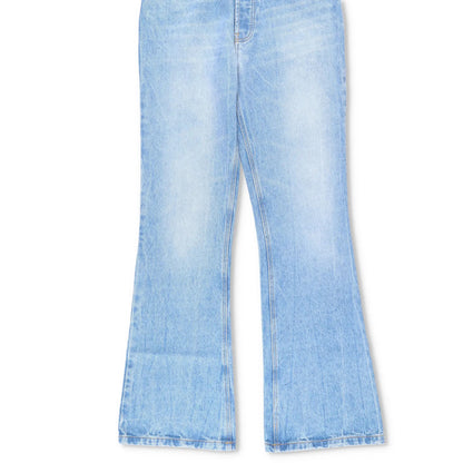 PACO RABANNE Womens Flares Bootcut Jeans Denim Light Blue Size 36 RRP 350 — View 3
