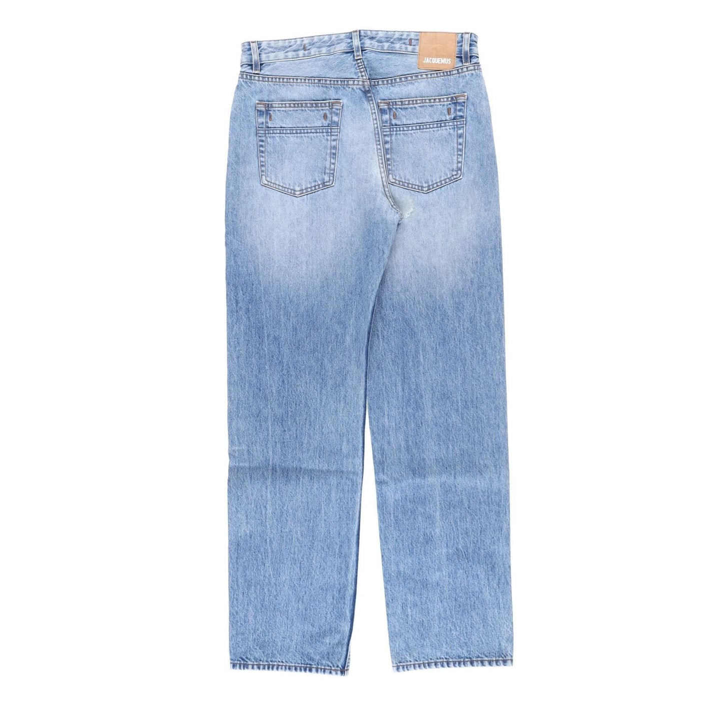 JACQUEMUS Mens Le De-Nimes Fresa Jeans Blue Denim Light Wash Size 31 RRP 290 — View 11