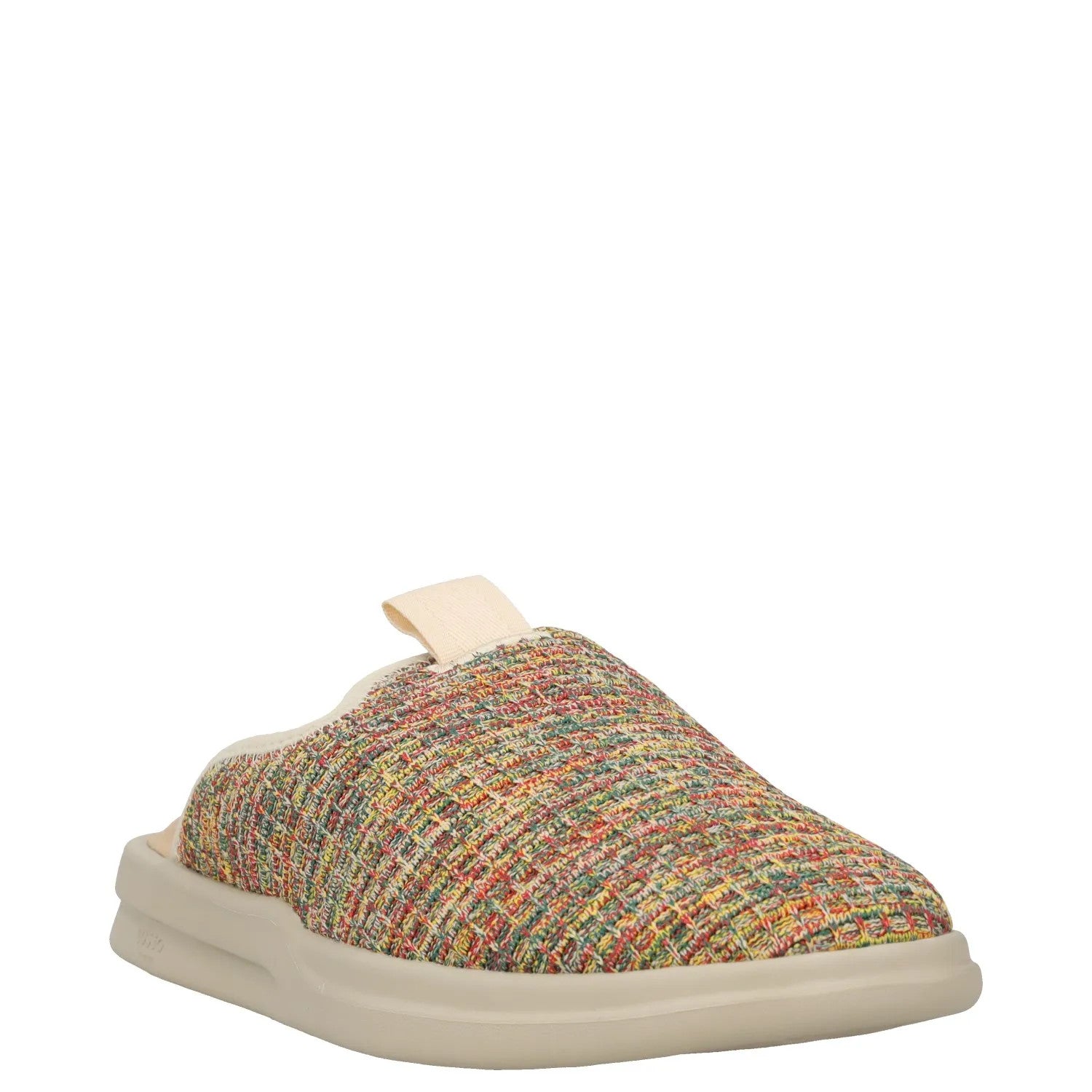 LUSSO Mens Pelli Waffle Knit Slippers Slider Brown Slip On Closed Toe UK7 RRP140 — View 2