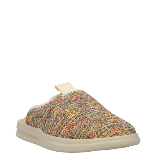 LUSSO Mens Pelli Waffle Knit Slippers Slider Brown Slip On Closed Toe UK7 RRP140 — View 2