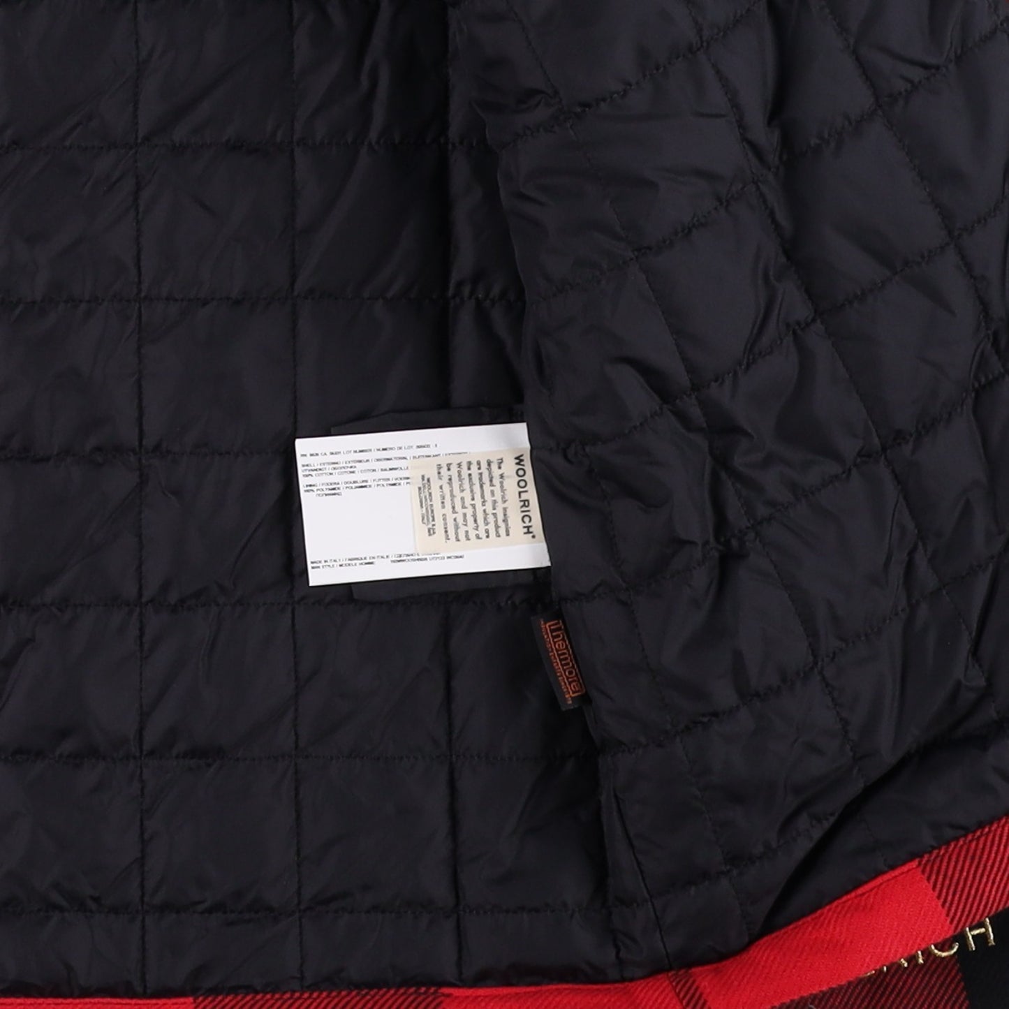 WOOLRICH X MASTERMIND Japan Buffalo Checked Jacket Red Cotton S/XS  RRP750 — View 21