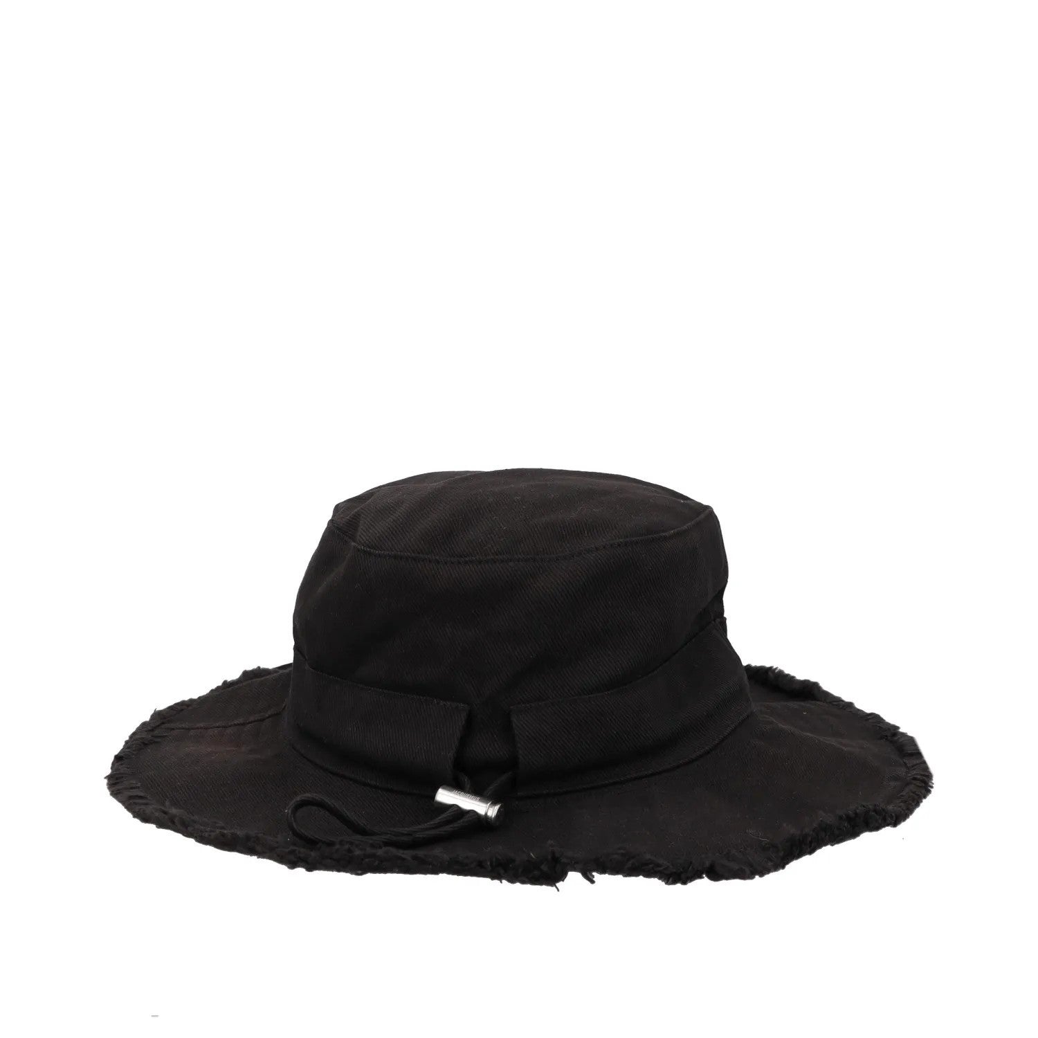 JACQUEMUS Unisex Jacqu Le Bob Artichaut Hat Black Logo Strap Size L RRP 125 — View 5