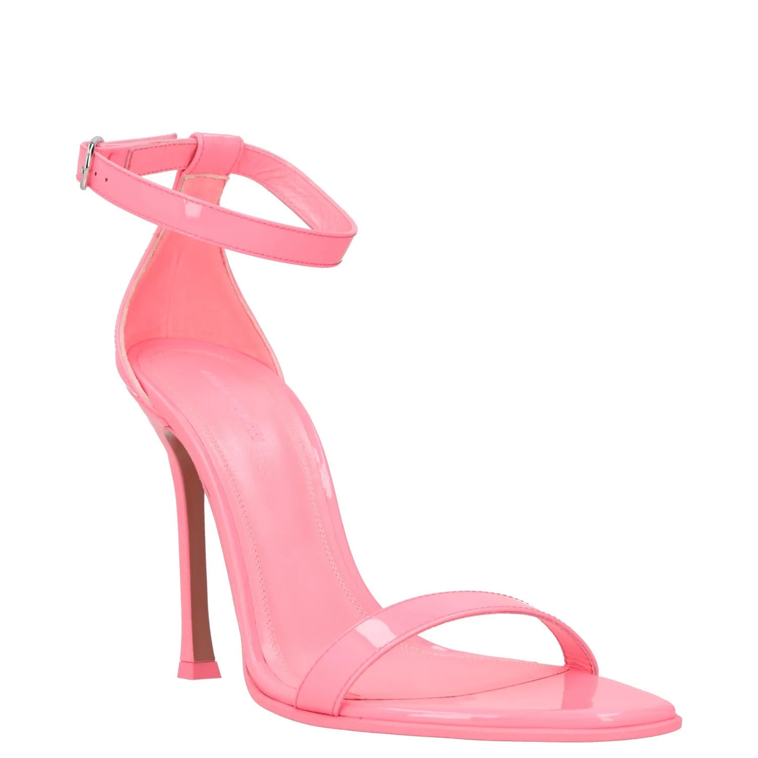 AMINA MUADDI Womens Strappy Heels Pink Leather Stiletto Open Toe UK 7 RRP 600 — View 2