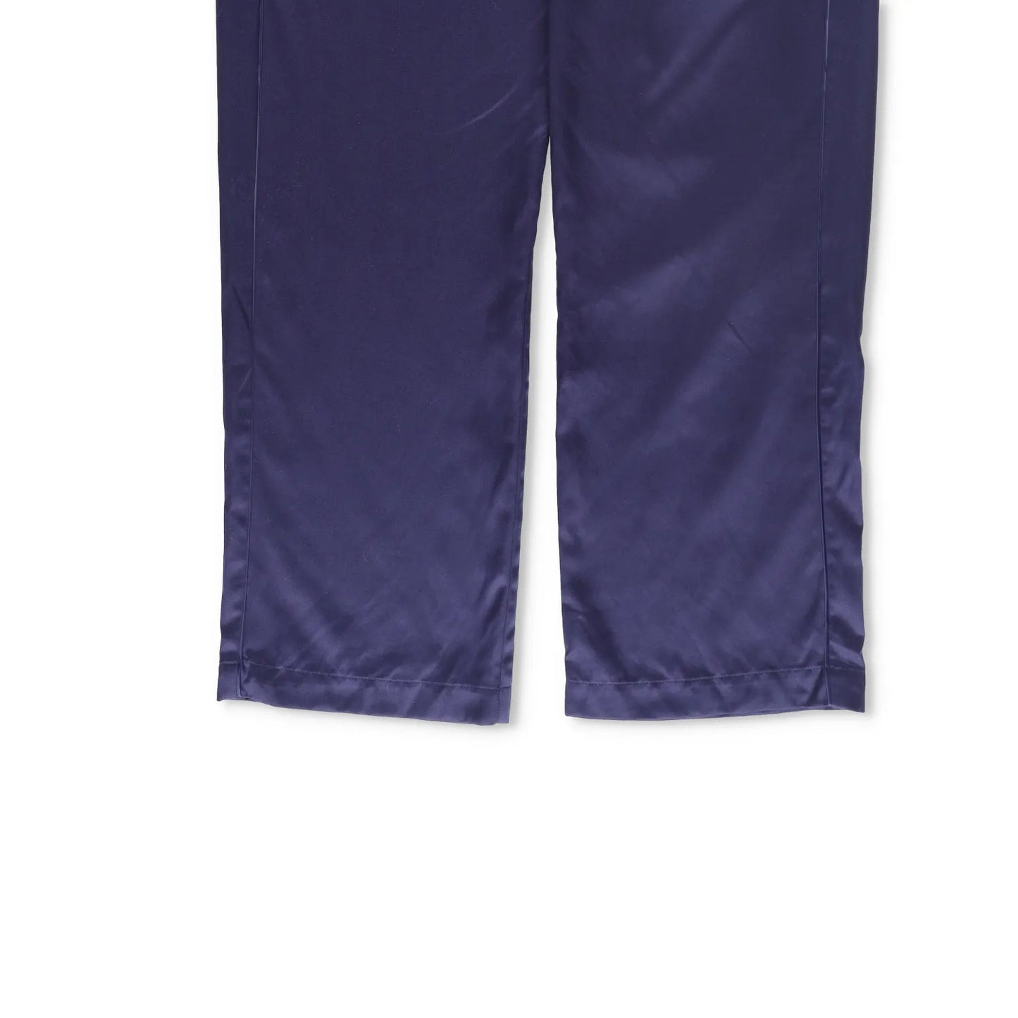 CDLP Mens Joggers Blue Lyocell Satin Straight Leg Slash Pocket Size 48 RRP 170 — View 4