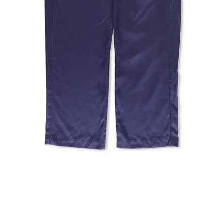 CDLP Mens Joggers Blue Lyocell Satin Straight Leg Slash Pocket Size 48 RRP 170 — View 4