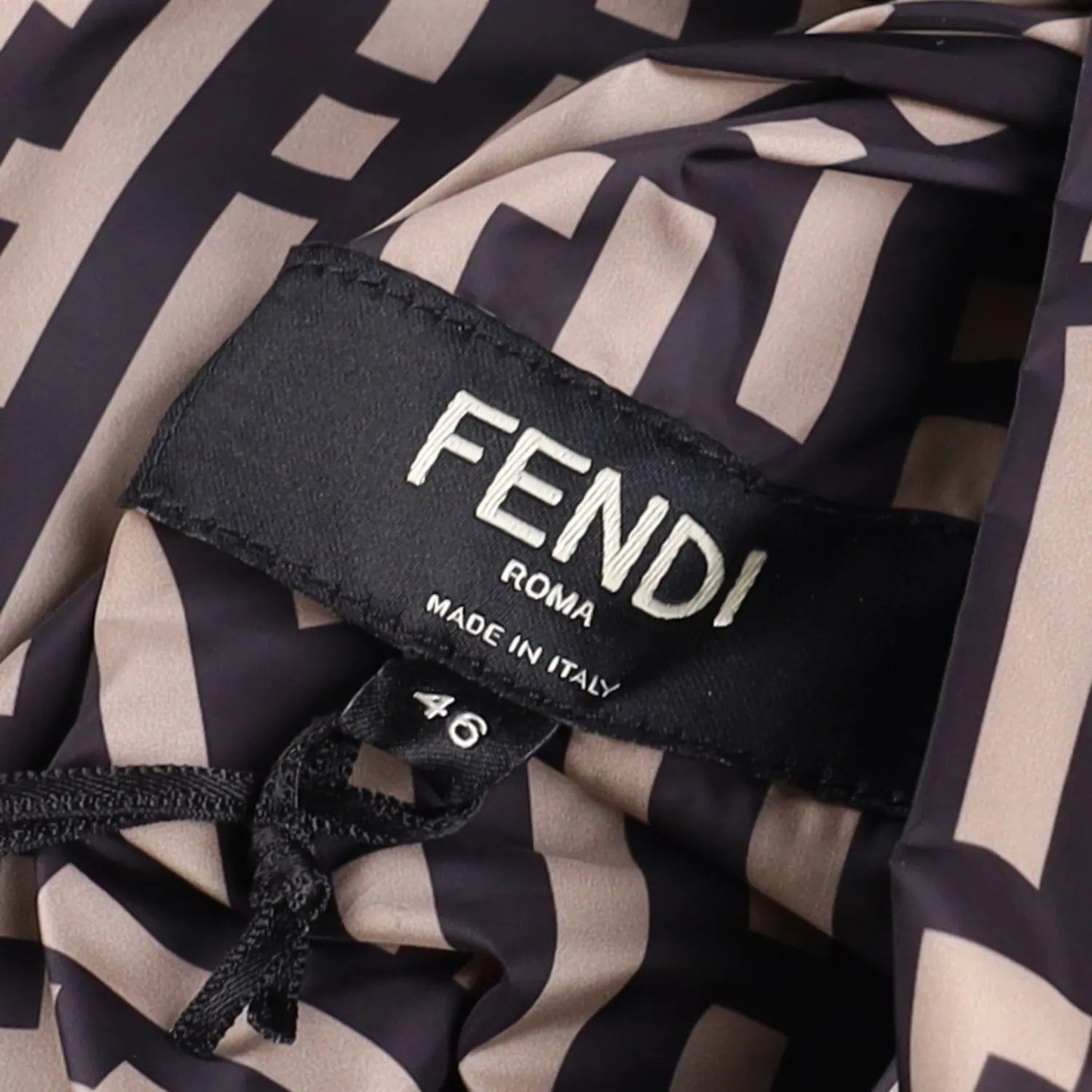 FENDI Mens Puffed Gillet Rev Pad Waistcoat Black Sleeveless Size 46 RRP 1850 — View 8