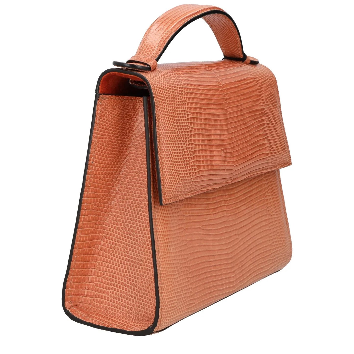 HUNTING SEASON Womens Top Handle Bag Structured Beige Leather Size S RRP 895 — View 6