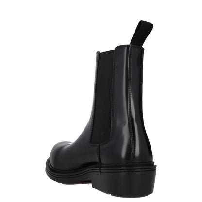 BOTTEGA VENETA Womens Chelsea Ankle Boot Vinyl Leather Black UK 6.5 RRP 1445 — View 5
