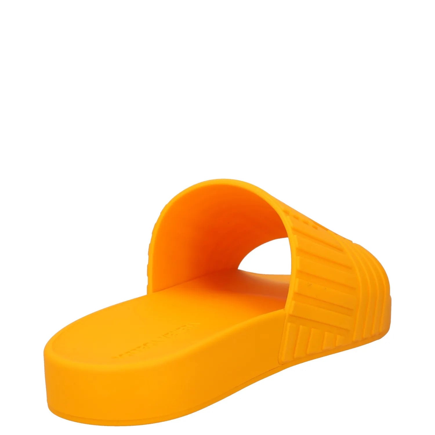 BOTTEGA VENETA Womens Slides Flat Rubber Geometric Print Orange UK 7 RRP 300 — View 6