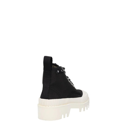 PROENZA SCHOULER Womens Trainers High Black Canvas Chunky White Sole UK 3 RRP750 — View 6