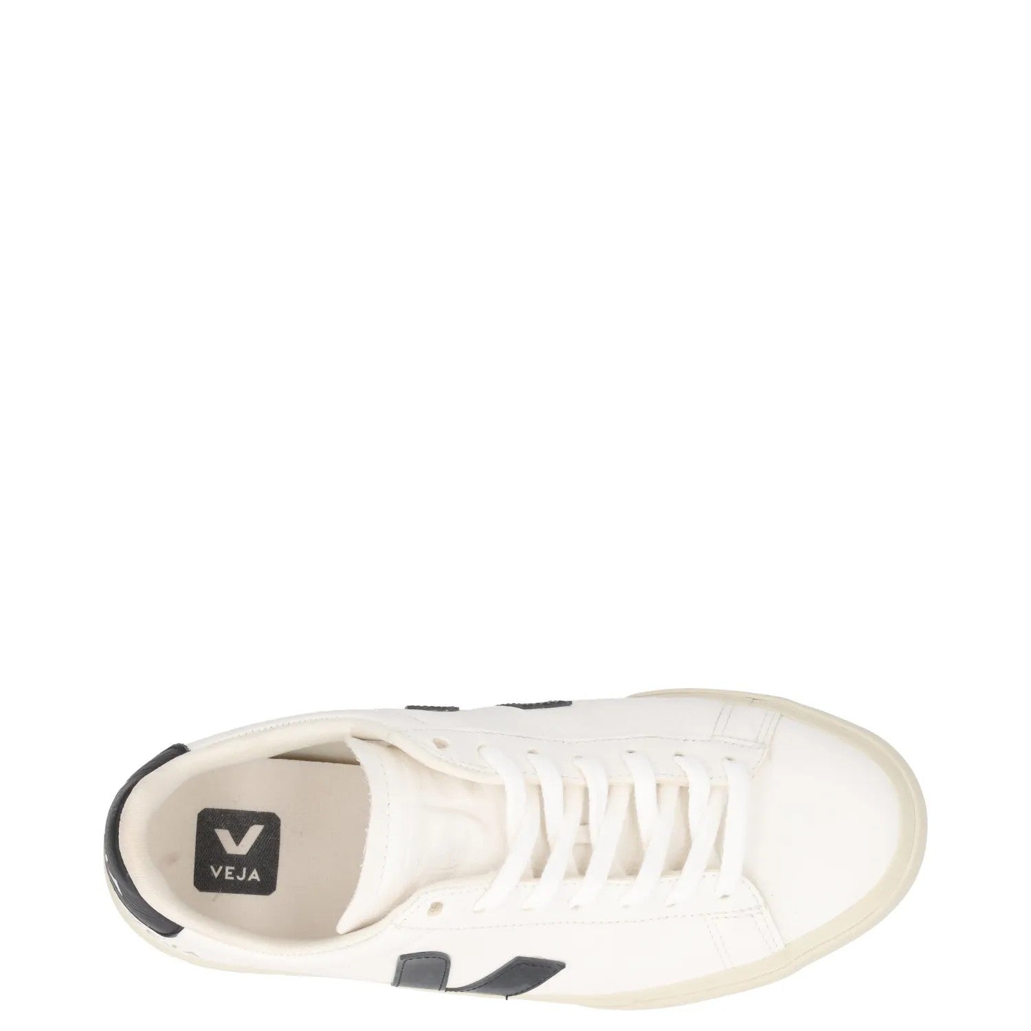VEJA Womens Co Campo Sneakers White Black Trainer Low Top Lace Up UK 7 RRP 140 — View 7