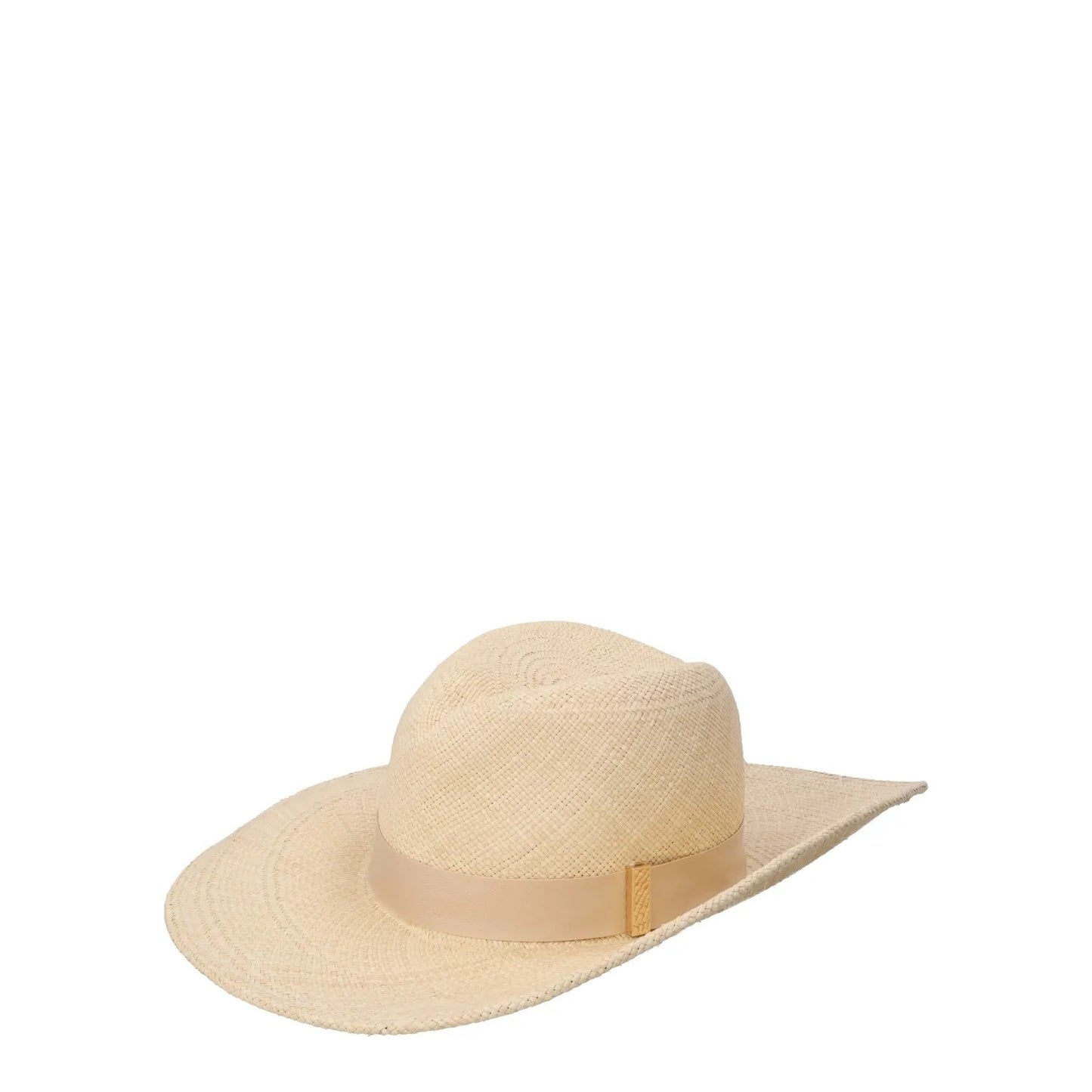 GIGI BURRIS Jeanne Boater Hat Beige Sun Hat Women Elegant Design One Size RRP365 — View 3