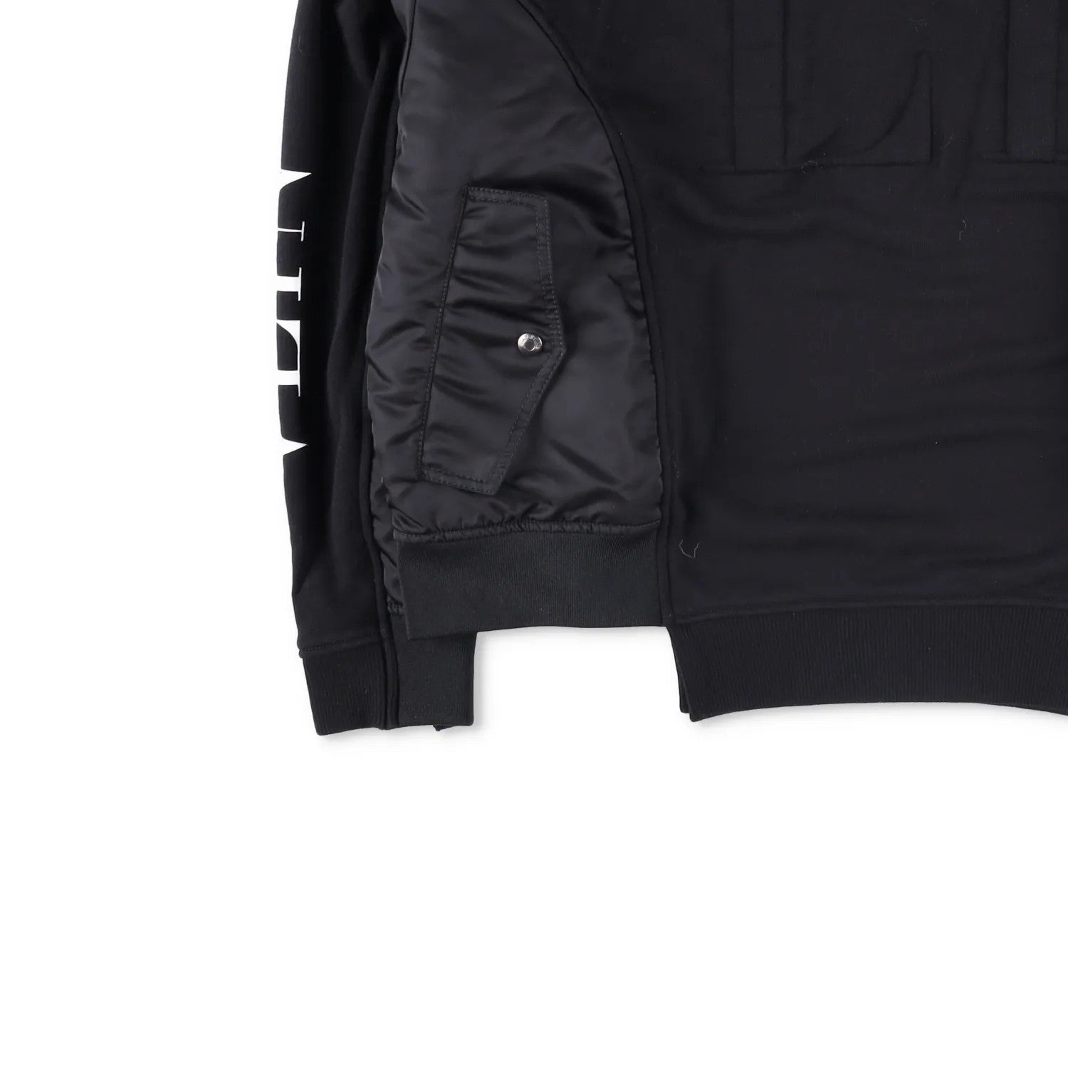 VALENTINO Mens Jumper Cotton Polyester Blend Black Crew Neck Size M RRP 1400 — View 3