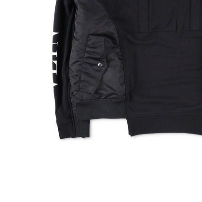 VALENTINO Mens Jumper Cotton Polyester Blend Black Crew Neck Size M RRP 1400 — View 3