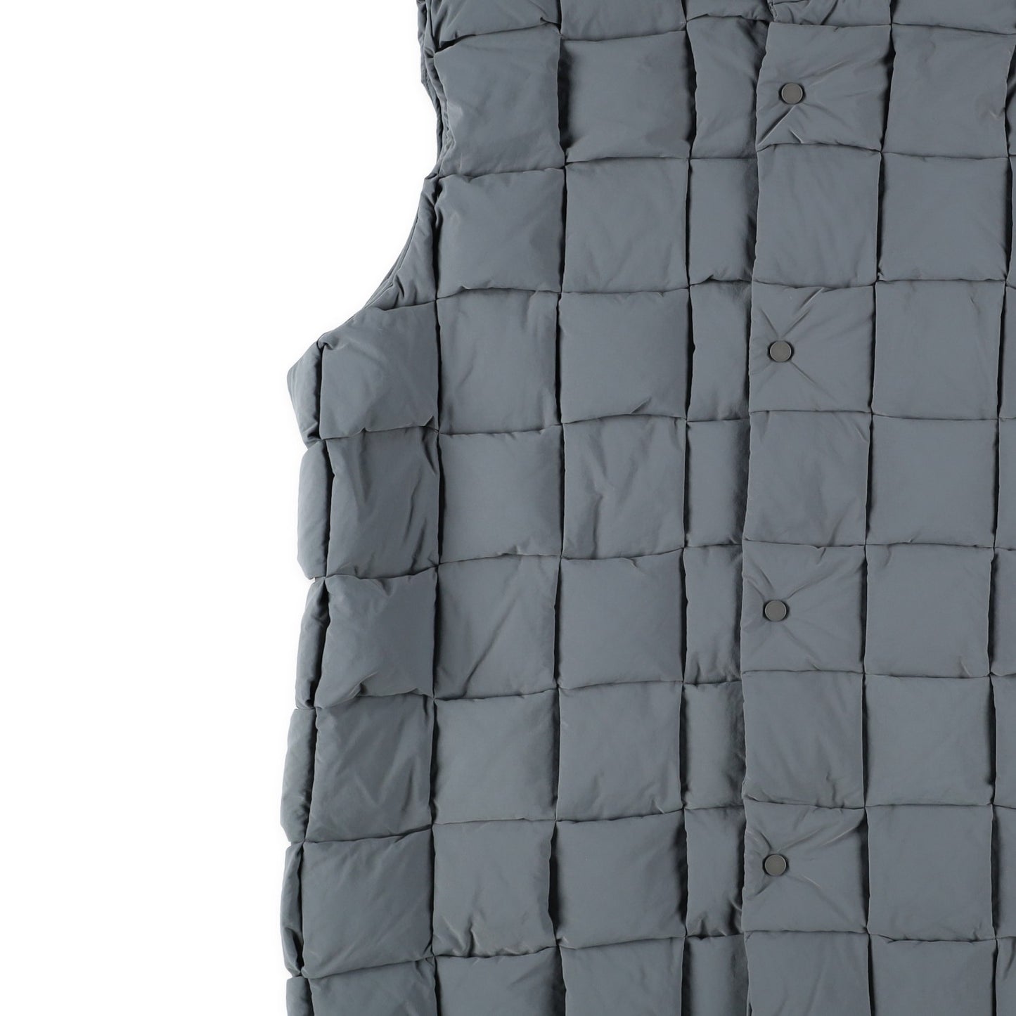 BOTTEGA VENETA Mens Quilted Interractio Puffer Gilet Sage Green Size M/L RRP3500 — View 6