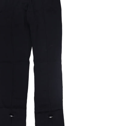 MUGLER Womens Trousers Flared Leg with Front Slits Black Size 36 RRP 770 — View 7