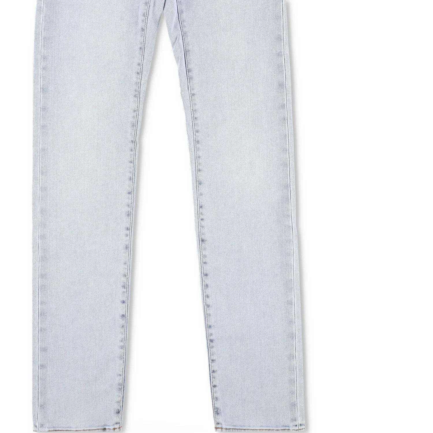 DIOR HOMME Mens Slim Fit Jeans Light Blue Wash Mid Rise Size 28 RRP 555 — View 4