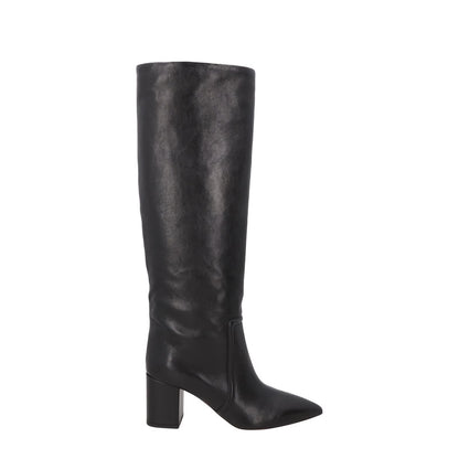 PARIS TEXAS Womens Anja 70mm High Block Heel Knee High Black EU 35.5 RRP 680
