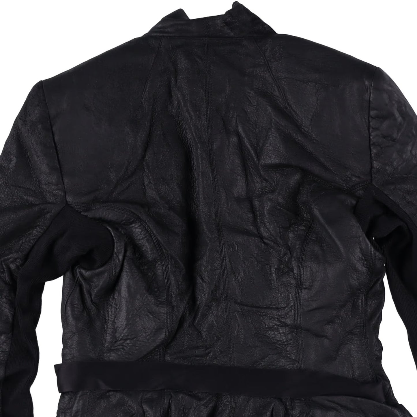 RICK OWENS Women Rick Jacket Blazer V-Neck Long Sleeve Black Size 38 RRP 1340 — View 12