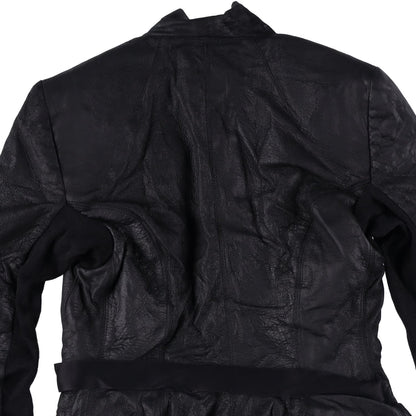 RICK OWENS Women Rick Jacket Blazer V-Neck Long Sleeve Black Size 38 RRP 1340 — View 12