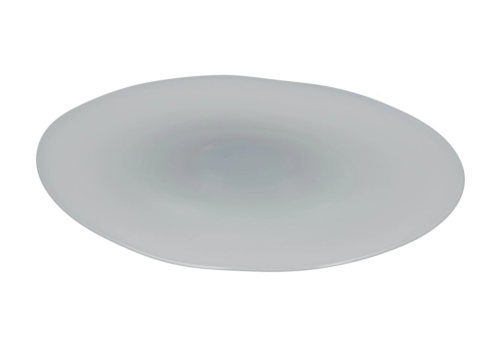 Helle Mardahl Bon Bon Plate Glass White Blue Smooth Round One Size RRP 235 — View 6