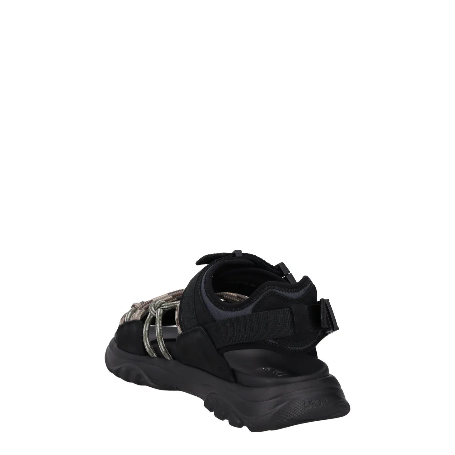 DIOR HOMME Mens H Town Sandals Rope Black Flat Strappy Open Toe UK 5 RRP 770 — View 5