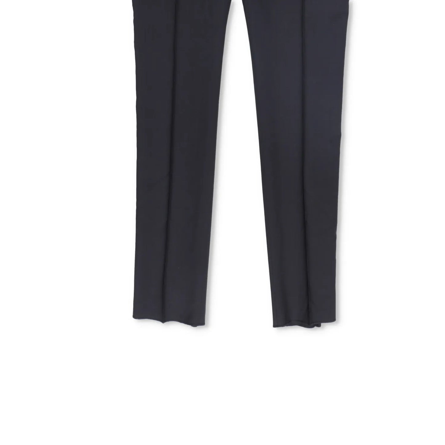 Valentino Mens Trousers Black Flat Front Zip Straight Leg Size 54 RRP 650 — View 4