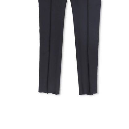 Valentino Mens Trousers Black Flat Front Zip Straight Leg Size 54 RRP 650 — View 4