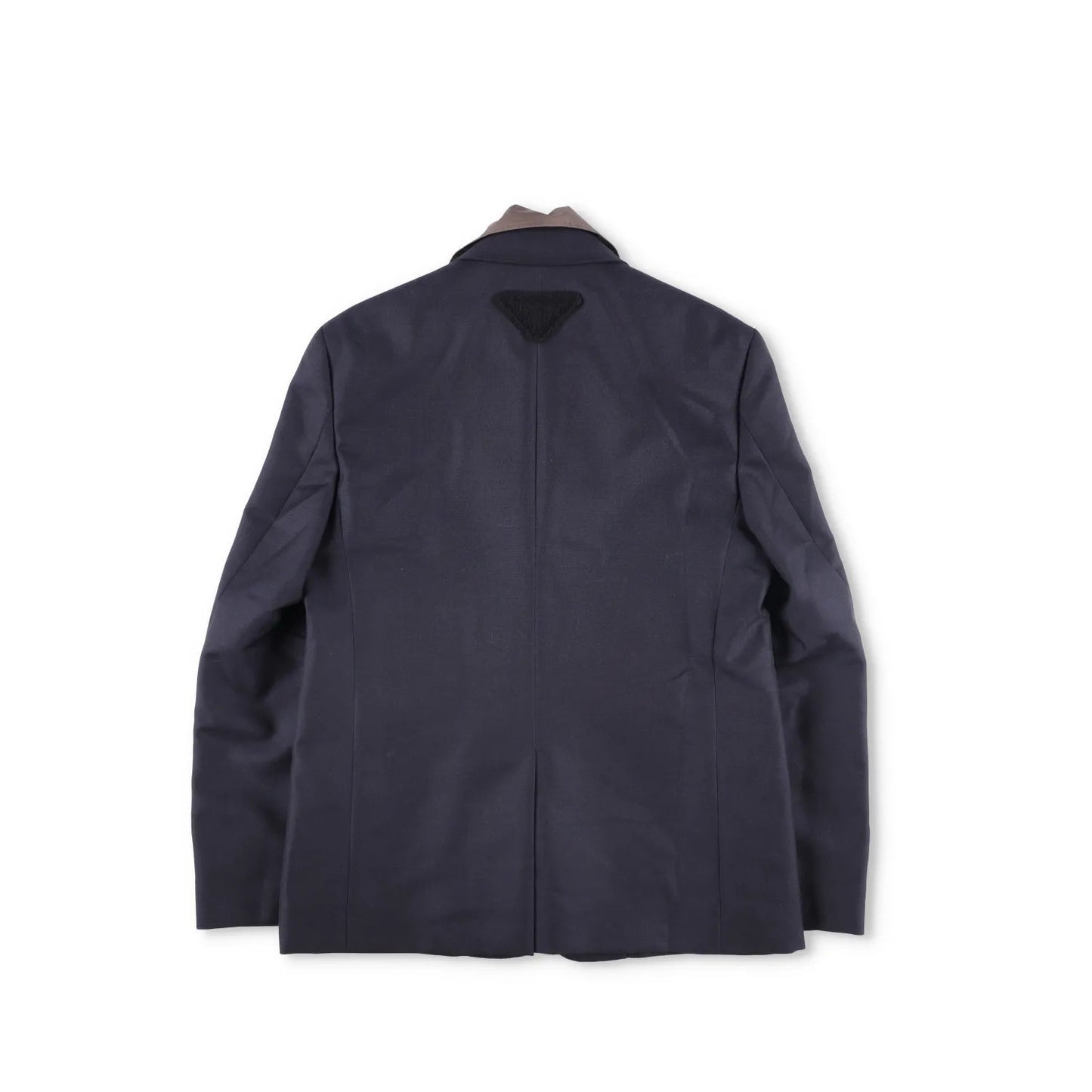 PRADA Mens Panama Mohair Blazer Jacket Dark Blue Blazer Two Button 46R RRP 3300 — View 12