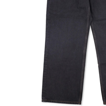 WARDROBE NYC Womens Low Rise Jean Wide-Leg Jeans Black 5 Pocket Size 28 RRP 285 — View 3