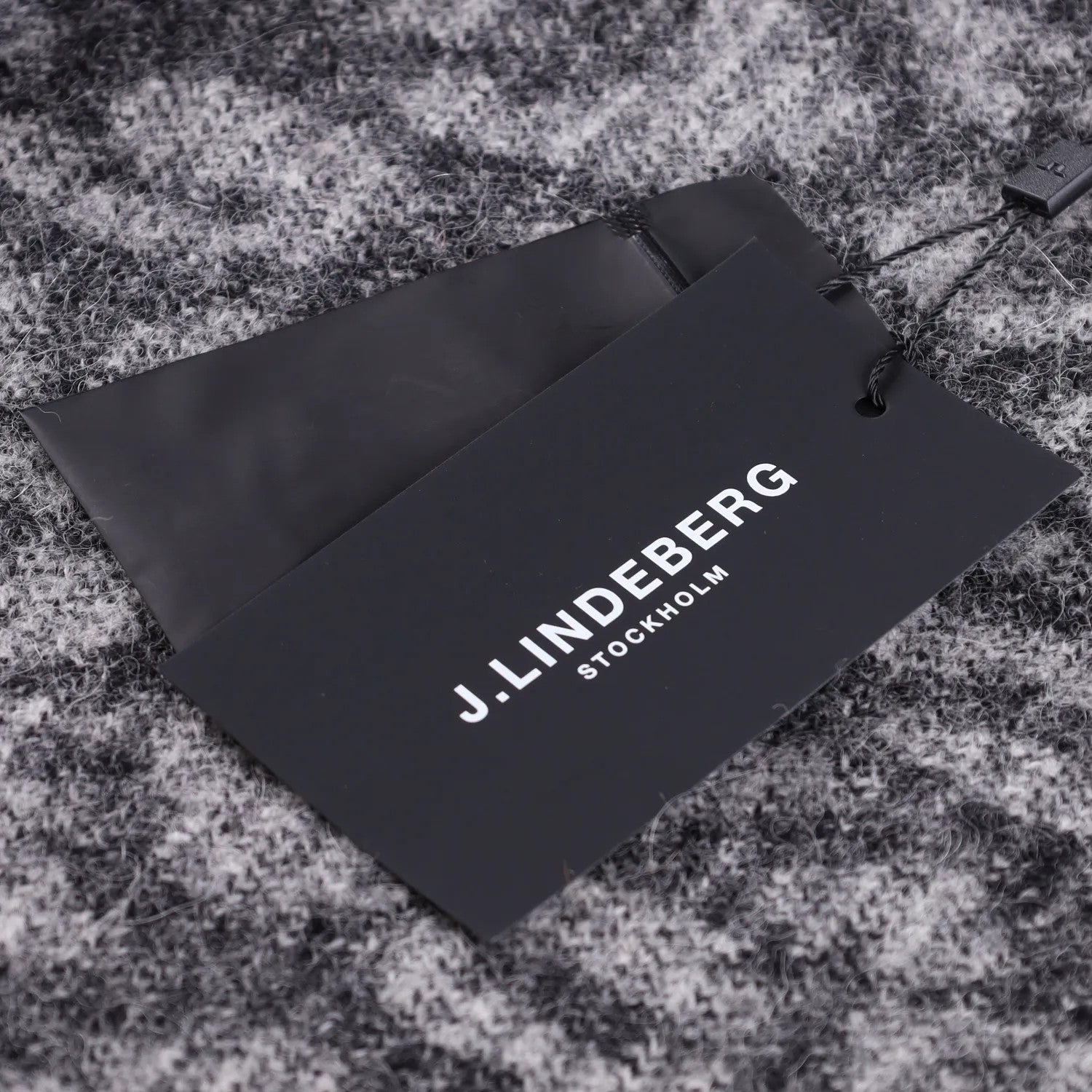 J.LINDEBERG Womens Mallory Cropped Cardigan Black White Long Sleeve XL RRP 190 — View 8