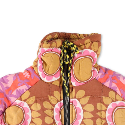 RAVE REVIEW Multicolour Liz Vintage Duvet Jacket Upcycled Cotton Size 36 RRP1750 — View 5