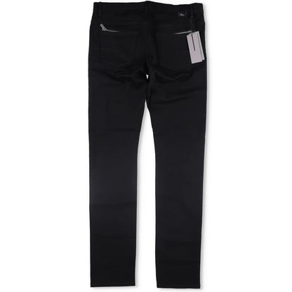 DIOR HOMME Mens Slim Fit Jeans Black Dior Logo Mid Rise Size 28 RRP 660 — View 5