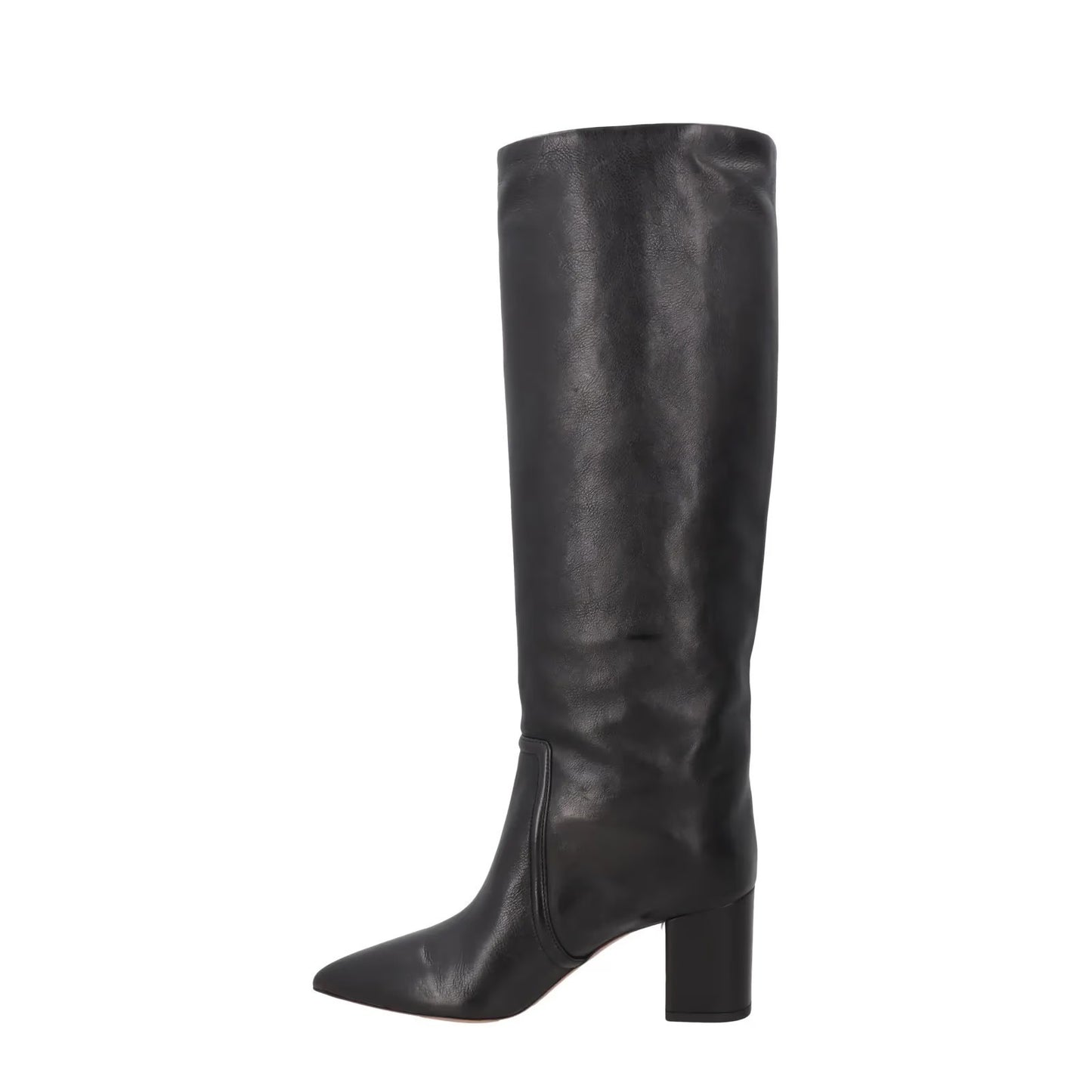 PARIS TEXAS Womens Anja 70mm High Block Heel Knee High Black EU 35.5 RRP 680 — View 4